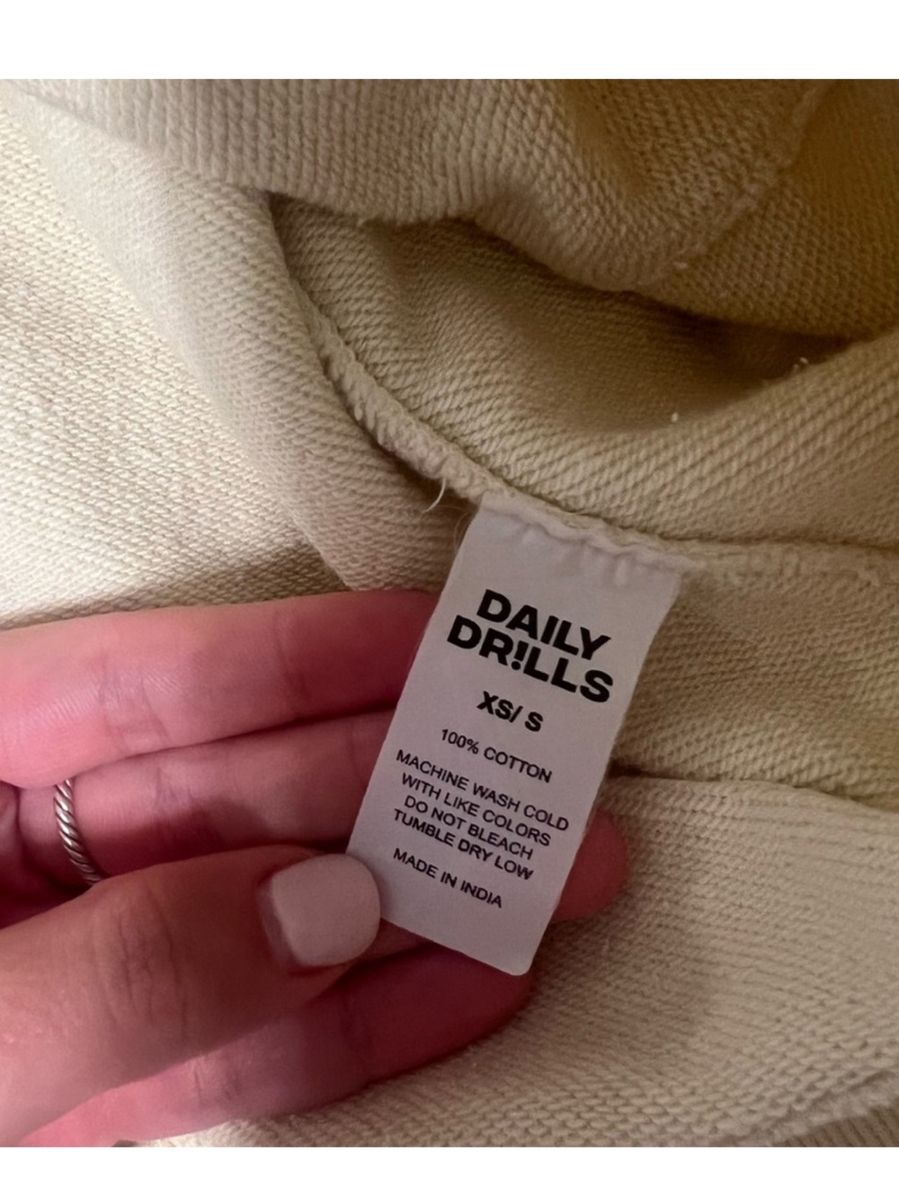 Daily Drills Sand Crewneck - Picture 3 of 3